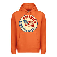 Carrot america change it or lose it   stars Premium Hoodie - lanVoArt