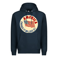 Navy america change it or lose it   stars Premium Hoodie - lanVoArt