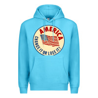 Ocean Blue america change it or lose it   stars Premium Hoodie - lanVoArt