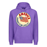 Purple america change it or lose it   stars Premium Hoodie - lanVoArt