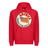 Red america change it or lose it   stars Premium Hoodie - lanVoArt