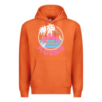 Carrot Hot Trend Florida Pink Flamingo Heart 80S Retro Vintage Style Premium Hoodie - lanVoArt