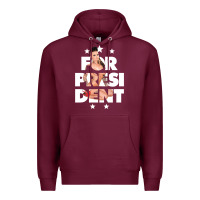 Burgundy christy mack for president   gift Premium Hoodie - lanVoArt