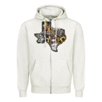 Happy Easter Texas Zipper Hoodie | Teevron