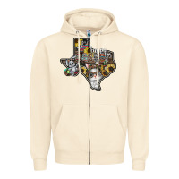 Sandshell Happy Easter Texas Zipper Hoodie - CowhideDigitalArt