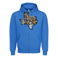 True Royal Happy Easter Texas Zipper Hoodie - CowhideDigitalArt