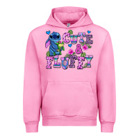 Fuchsia Pink cute and fluffy stitch Urban Hoodie - AdoDesignShop