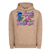 Pigment Burro cute and fluffy stitch Urban Hoodie - AdoDesignShop