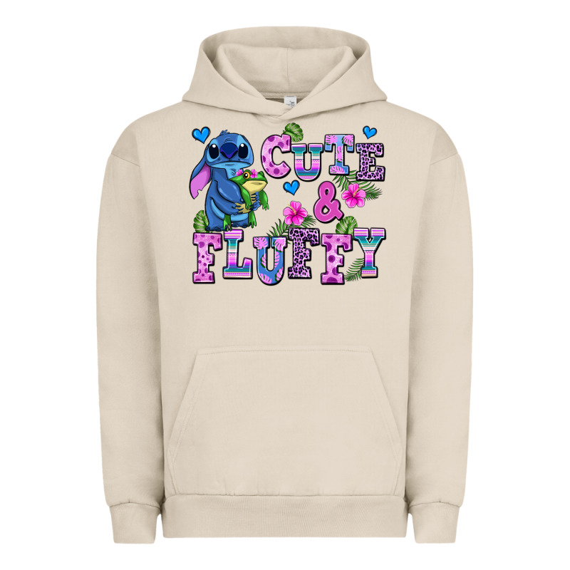 Cute And Fluffy Stitch Urban Hoodie by AdoDesignShop | Teevron