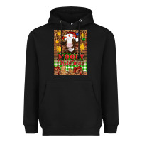 Black Mooey christmas air freshener Heavyweight Hoodie - Artiststas