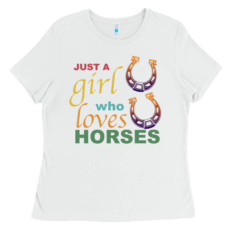 Just A Girl Who Loves Horses Ladies Tee by Bettercallsaul | Teevron