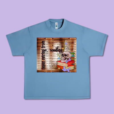 Never Retring From Reading Urban Heavy Tee Designed By Tumblerdesignbyshophia
