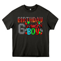 Asphalt birthday boy 6 Heavy Core Tee - BundleAndBundleShop