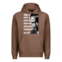 Chestnut clay davis quotsheeeeeeitquot 3  t travel Premium Hoodie - lanVoArt