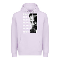 Lilac clay davis quotsheeeeeeitquot 3  t travel Premium Hoodie - lanVoArt