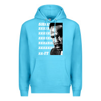 Ocean Blue clay davis quotsheeeeeeitquot 3  t travel Premium Hoodie - lanVoArt