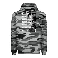 Slate Camo clay davis quotsheeeeeeitquot 3  t travel Premium Hoodie - lanVoArt