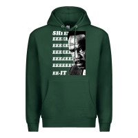 Sports Green clay davis quotsheeeeeeitquot 3  t travel Premium Hoodie - lanVoArt
