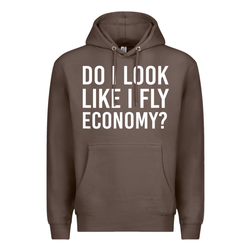 Do I Look Like I Fly Economy  Funny First Class Traveling Premium Hoodie by lanVoArt | Teevron