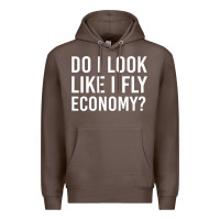 Coffee do i look like i fly economy  funny first class traveling Premium Hoodie - lanVoArt