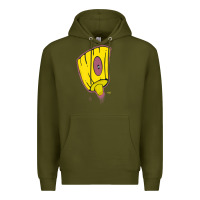 Army Green Hot Trend Graffiti Spray Paint Tip Art Street Art Urban 80S 90S Hiphop Premium Hoodie - lanVoArt