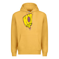 Mustard Hot Trend Graffiti Spray Paint Tip Art Street Art Urban 80S 90S Hiphop Premium Hoodie - lanVoArt