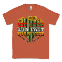 Copper Hit hard run fast turn left Classic Tee - NancyCooperArtShop