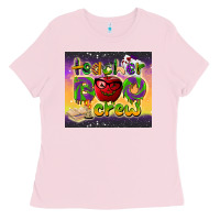 Teacher Boo Crew Tumbler Ladies Tee | Teevron