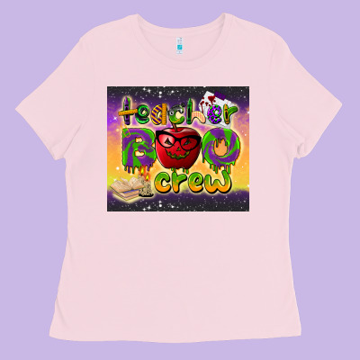 Teacher Boo Crew Tumbler Ladies Tee Designed By Barkaloodesign