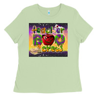Matcha teacher boo crew tumbler Ladies Tee - BarkalooDesign