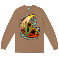 Toasted Coconut turquoise desert moon Long Sleeve Tee - Jasminsmagicworld