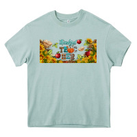 Arona thankful teacher fall libbey glass Heavy Core Tee - BundleAndBundleShop