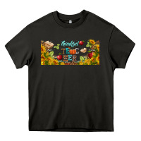Asphalt thankful teacher fall libbey glass Heavy Core Tee - BundleAndBundleShop