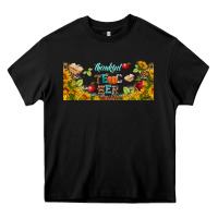 Black thankful teacher fall libbey glass Heavy Core Tee - BundleAndBundleShop