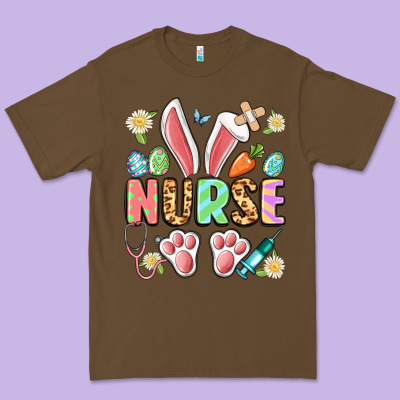 Easter Nurse Bunny Premium Tee Designed By Artiststas