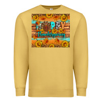 Antique Gold Happy Thanksgiving Premium Sweatshirt - Artiststas
