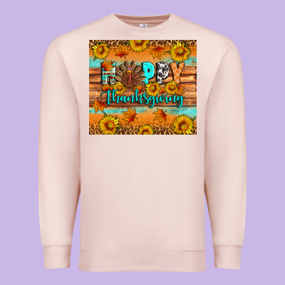 Happy Thanksgiving Premium Sweatshirt Designed By Artiststas