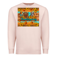 Pale Pink Happy Thanksgiving Premium Sweatshirt - Artiststas