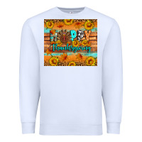 White Happy Thanksgiving Premium Sweatshirt - Artiststas