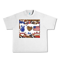 Lunar Rock peace love america Urban Heavy Tee - TumblerDesignByShophia