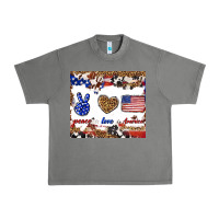 Tornado peace love america Urban Heavy Tee - TumblerDesignByShophia