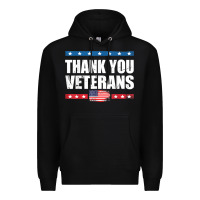 Black Shirts For Veterans, Thank You Veterans Shirt Veterans Day Premium Hoodie - lanVoArt