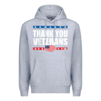 Heather Grey Shirts For Veterans, Thank You Veterans Shirt Veterans Day Premium Hoodie - lanVoArt