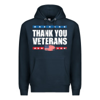 Navy Shirts For Veterans, Thank You Veterans Shirt Veterans Day Premium Hoodie - lanVoArt
