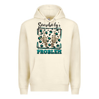 Sandshell Somebody's Problem Hand Skeleton Premium Hoodie - FaDigitalArtStudio