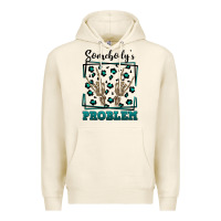 Tofu Somebody's Problem Hand Skeleton Premium Hoodie - FaDigitalArtStudio