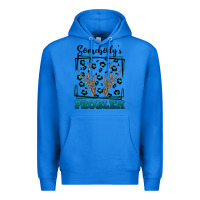 True Royal Somebody's Problem Hand Skeleton Premium Hoodie - FaDigitalArtStudio