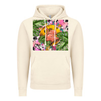 Vintage Artic flamingo with leopard Vintage Hoodie - TumblerDesignByShophia