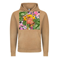 Vintage Camel flamingo with leopard Vintage Hoodie - TumblerDesignByShophia