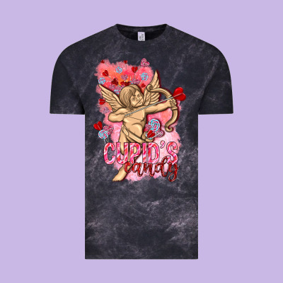 Cupids Candy With Candies Valentine's Day Vintage Tee Designed By Howdyjamesfarm